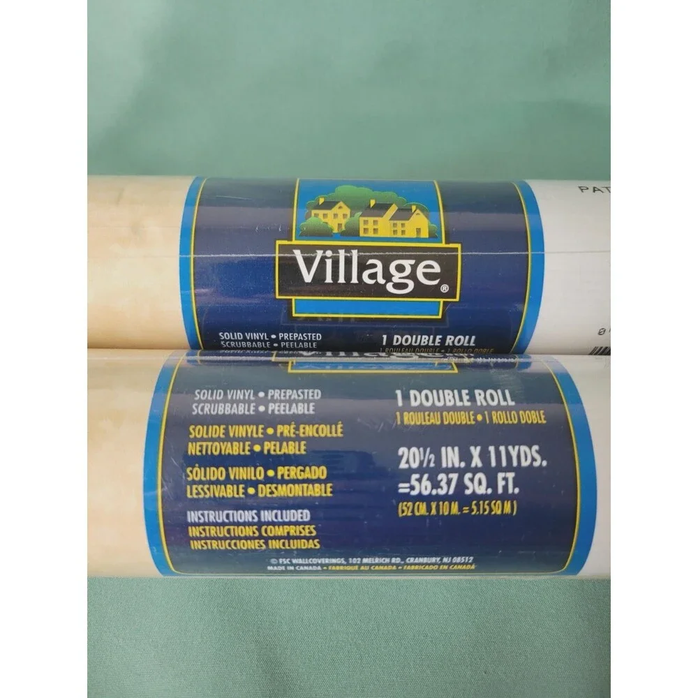 Vintage Raymond Waites Apple Tree Wallpaper 2 Rolls Sealed Farmhouse 5801013